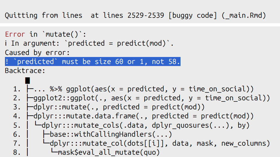 The fiendish bug lies therein